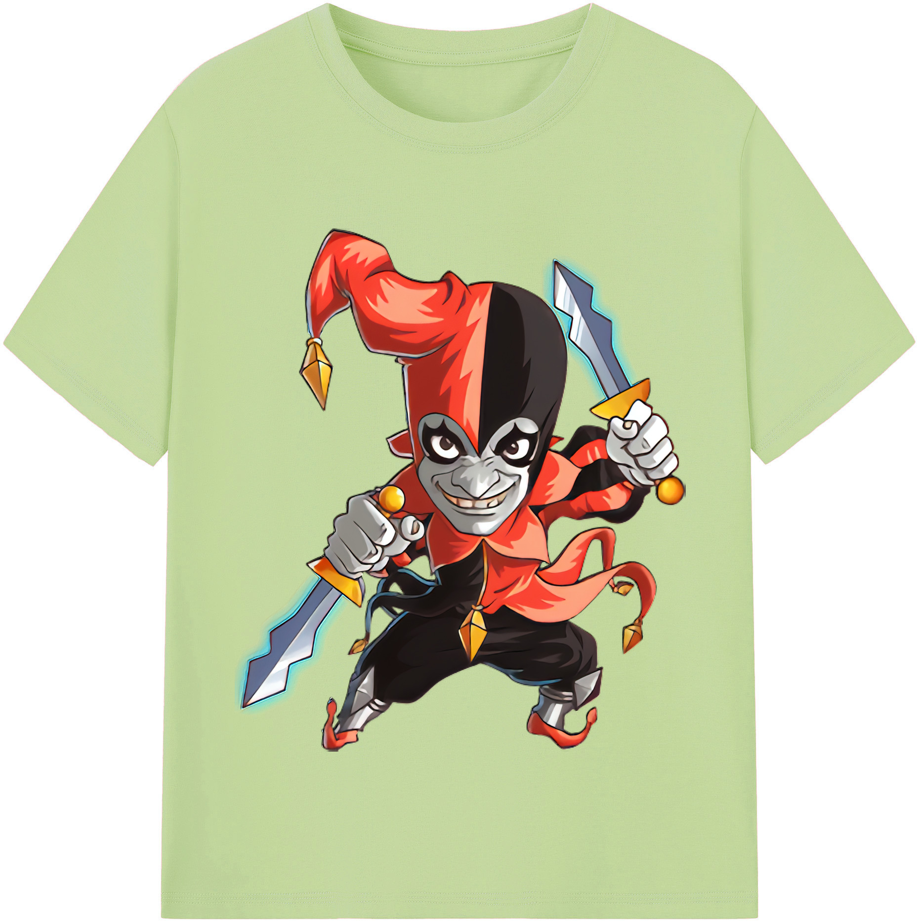 リーグ・オブ・レジェンド League of Legends LOL 綿100％半袖Tシャツ（フロントプリント）